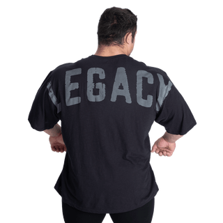 Better Bodies Legacy Slub Iron Tee - Washed Black - Urban Gym Wear