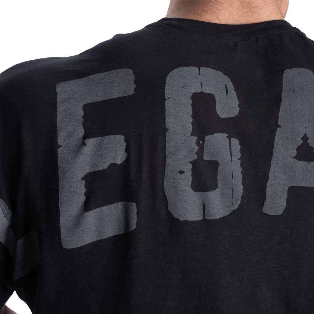 Better Bodies Legacy Slub Iron Tee - Washed Black - Urban Gym Wear