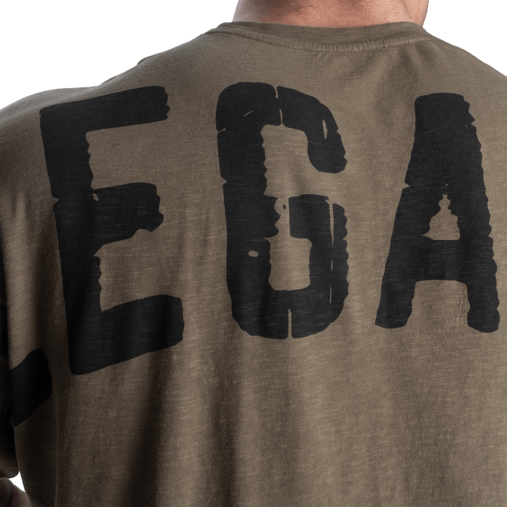 Better Bodies Legacy Slub Iron Tee - Washed Green - Urban Gym Wear