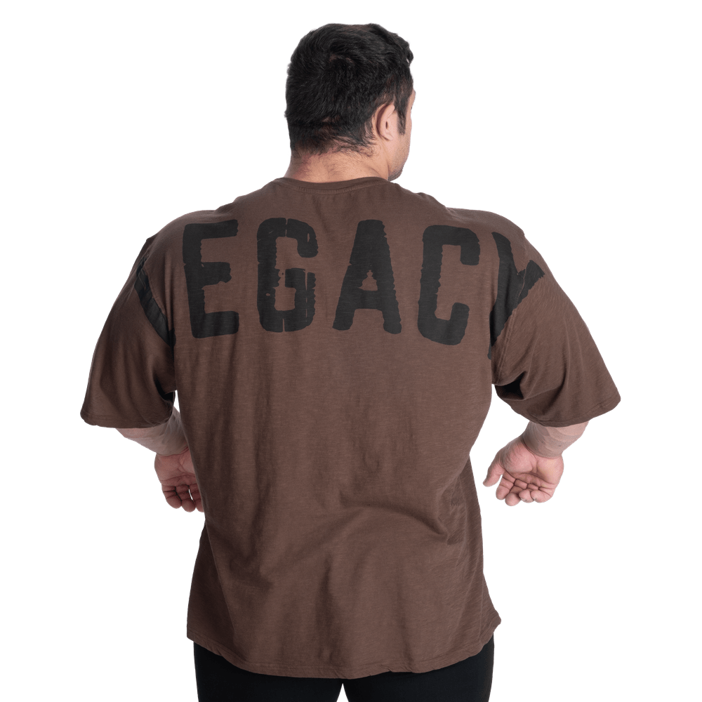 Better Bodies Legacy Slub Iron Tee - Washed Timber - Urban Gym Wear