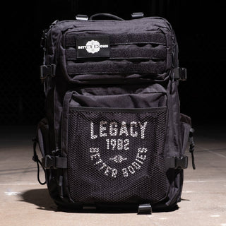 Better Bodies Legacy Tactical Backpack - Black - Urban Gym Wear