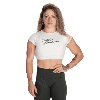 Better Bodies NE Tee - Off White - Urban Gym Wear