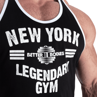 Better Bodies NY Essential T - Back - Black/White - Urban Gym Wear