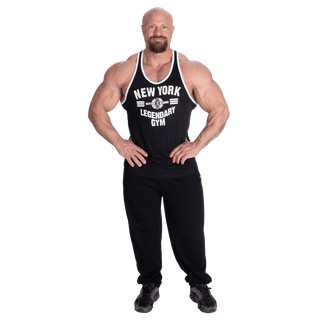Better Bodies NY Essential T - Back - Black/White - Urban Gym Wear
