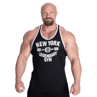 Better Bodies NY Essential T - Back - Black/White - Urban Gym Wear