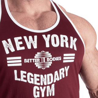 Better Bodies NY Essential T - Back - Maroon - Urban Gym Wear