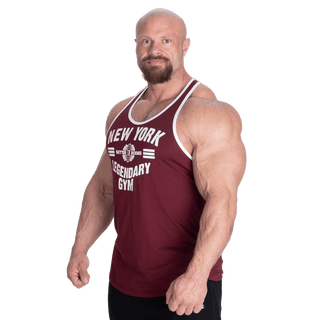 Better Bodies NY Essential T - Back - Maroon - Urban Gym Wear