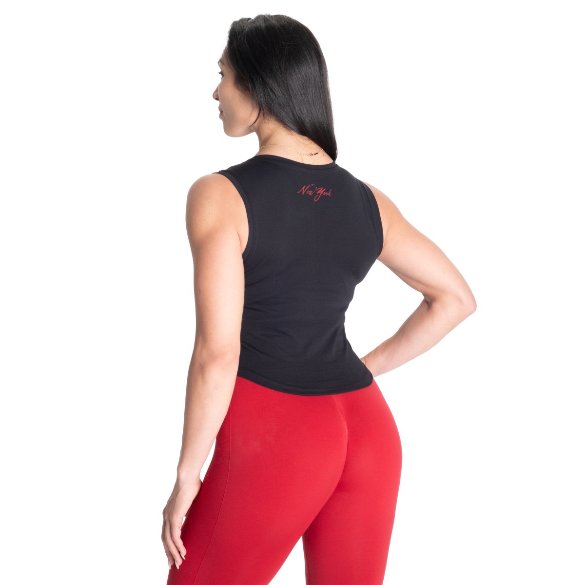 Better Bodies NY Tank Top - Black/Red - Urban Gym Wear