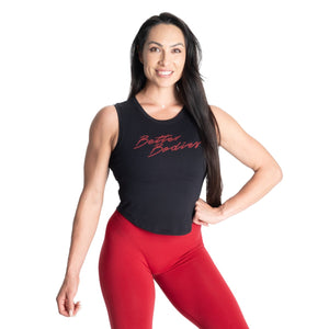 Better Bodies NY Tank Top - Black/Red - Urban Gym Wear