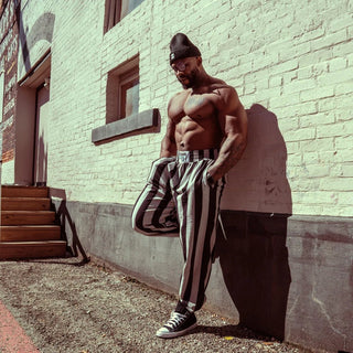 Better Bodies OG Gym Pant - Black/Grey - Urban Gym Wear