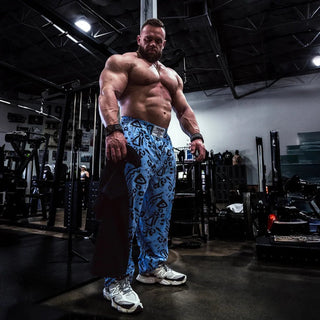 Better Bodies OG Gym Pant - Dusty Blue - Urban Gym Wear