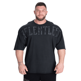 Better Bodies Relentless Iron Tee - Washed Black - Urban Gym Wear