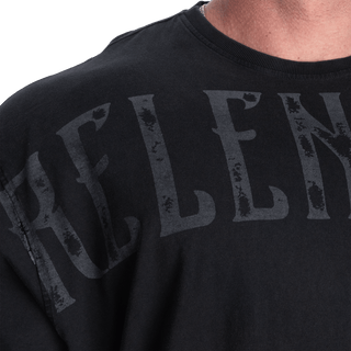 Better Bodies Relentless Iron Tee - Washed Black - Urban Gym Wear