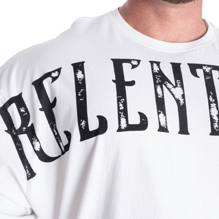 Better Bodies Relentless Iron Tee - White - Urban Gym Wear