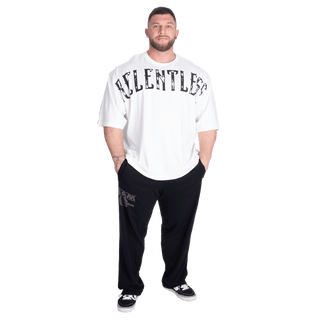 Better Bodies Relentless Iron Tee - White - Urban Gym Wear