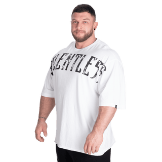 Better Bodies Relentless Iron Tee - White - Urban Gym Wear