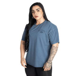 Better Bodies Relentless Oversize Tee - Washed Sky Blue - Urban Gym Wear
