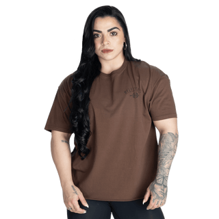 Better Bodies Relentless Oversize Tee - Washed Timber - Urban Gym Wear
