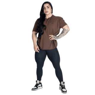 Better Bodies Relentless Oversize Tee - Washed Timber - Urban Gym Wear