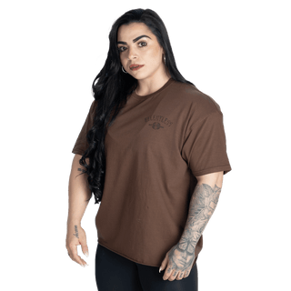 Better Bodies Relentless Oversize Tee - Washed Timber - Urban Gym Wear