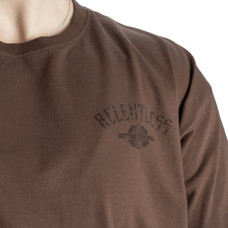 Better Bodies Relentless Oversize Tee - Washed Timber - Urban Gym Wear