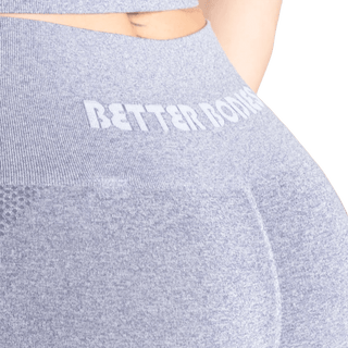Better Bodies Rockaway Leggings V2 - Light Blue Melange - Urban Gym Wear