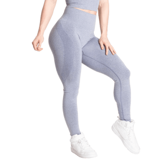 Better Bodies Rockaway Leggings V2 - Light Blue Melange - Urban Gym Wear