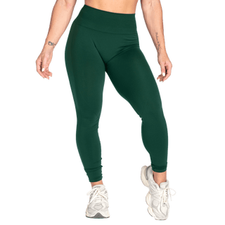Better Bodies Seamless Scrunch Leggings - Emerald Green - Urban Gym Wear