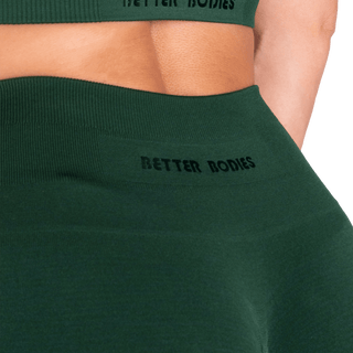 Better Bodies Seamless Scrunch Leggings - Emerald Green - Urban Gym Wear