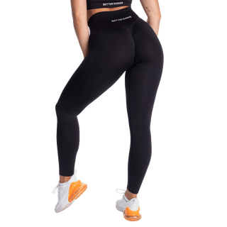 Better Bodies Shape Seamless Leggings - Black - Urban Gym Wear