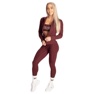 Better Bodies Skull Core Leggings - Maroon - Urban Gym Wear