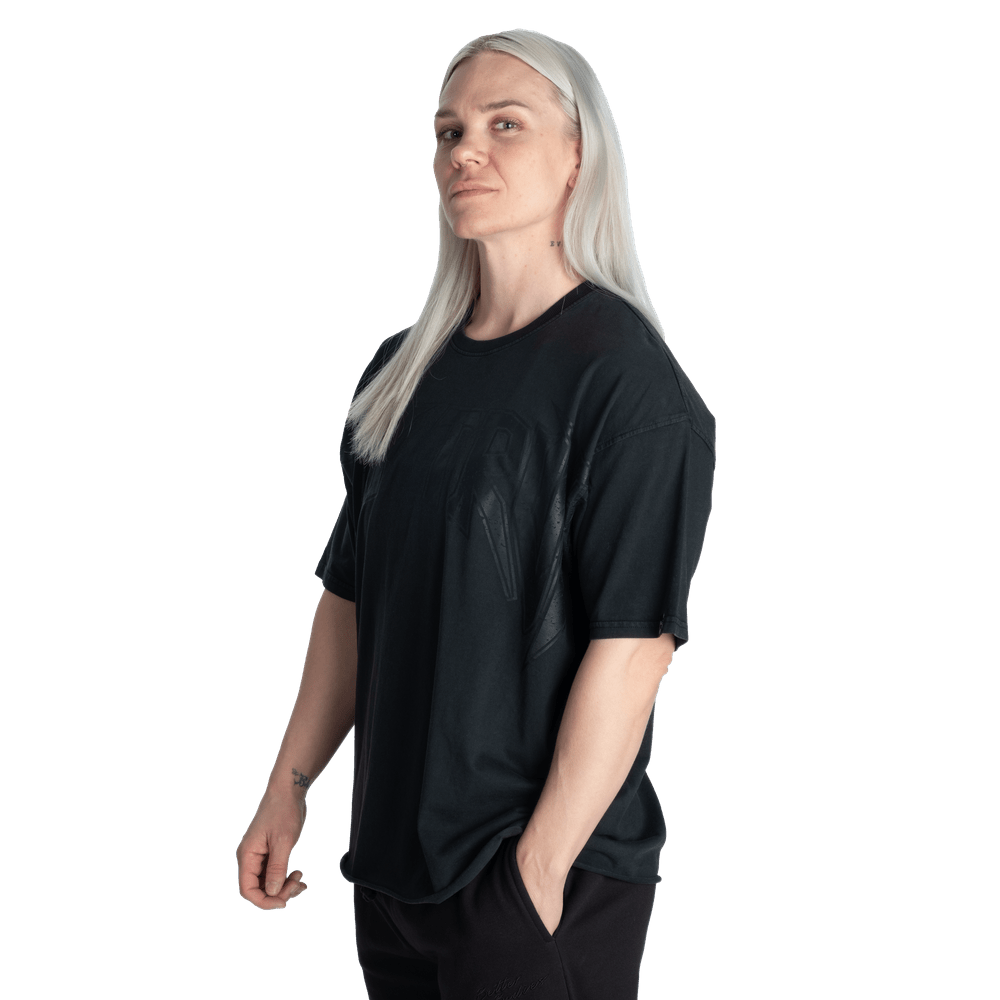 Better Bodies Stay True Oversize Tee - Washed Black - Urban Gym Wear