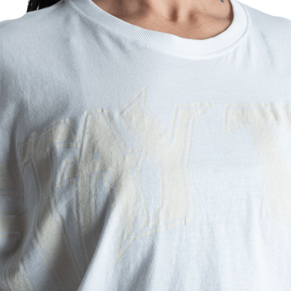 Better Bodies Stay True Oversize Tee - White - Urban Gym Wear