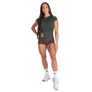 Better Bodies Tapered Tee - Deep Forest - Urban Gym Wear