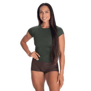 Better Bodies Tapered Tee - Deep Forest - Urban Gym Wear