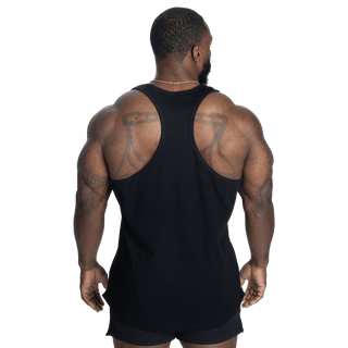 Better Bodies Team Rib Essential T - Back - Black - Urban Gym Wear