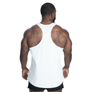 Better Bodies Team Rib Essential T - Back - White - Urban Gym Wear