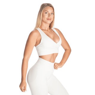 Better Bodies Wrap Seamless Bra - Off White - Urban Gym Wear