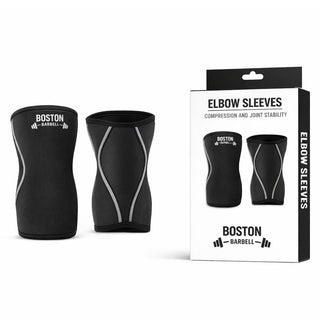 Boston Barbell Elbow Sleeves - Black - Urban Gym Wear