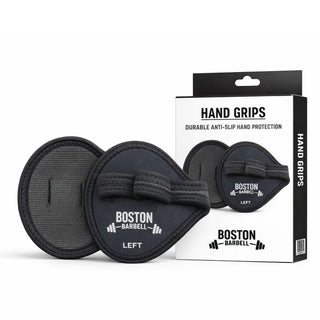 Boston Barbell Hand Grips - Black - Urban Gym Wear