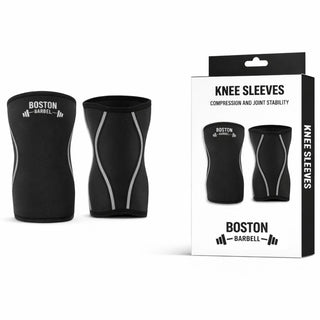 Boston Barbell Knee Sleeves - Black - Urban Gym Wear