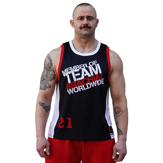 Brachial Tank Top Team - Black - Urban Gym Wear