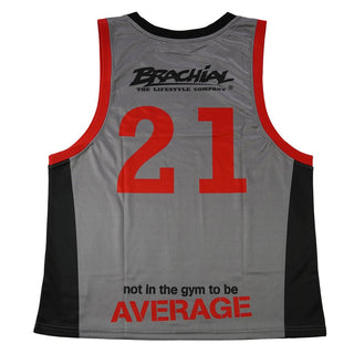 Brachial Tank Top Team - Grey/Red - Urban Gym Wear