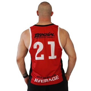 Brachial Tank Top Team - Red - Urban Gym Wear