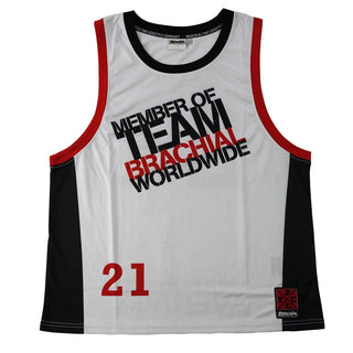Brachial Tank Top Team - White - Urban Gym Wear
