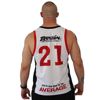 Brachial Tank Top Team - White - Urban Gym Wear