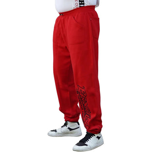 Brachial Tracksuit Trousers Gain - Red/Black - Urban Gym Wear