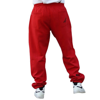 Brachial Tracksuit Trousers Gain - Red/Black - Urban Gym Wear