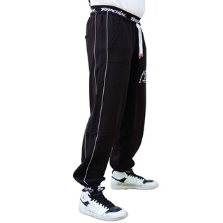 Brachial Tracksuit Trousers Gym Crew - Black/White - Urban Gym Wear