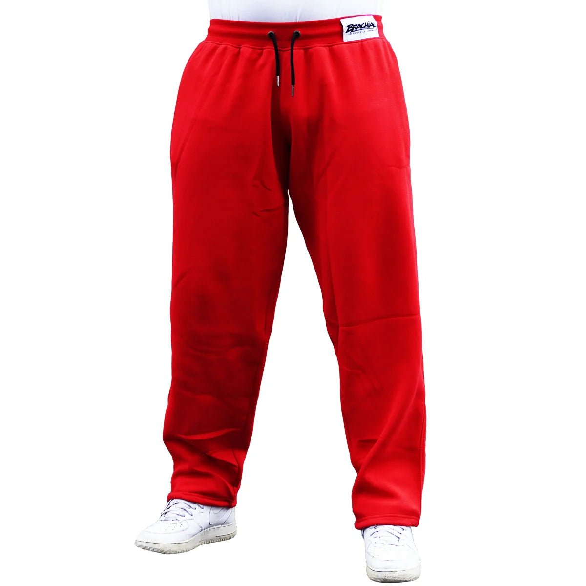 Brachial Tracksuit Trousers Rude - Red - Urban Gym Wear